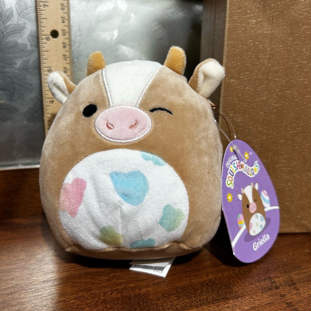 🔥 5/$25 Squishmallow - 5in - NWT - Griella - Cow - #2